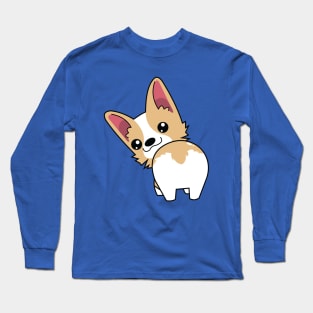 Corgi Butt Long Sleeve T-Shirt